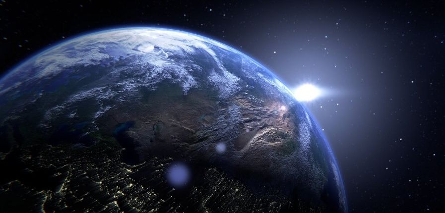 earth, space, asteroids, planet, universe