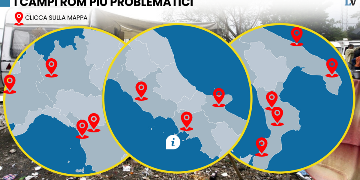 Tutti i campi rom fuori controllo