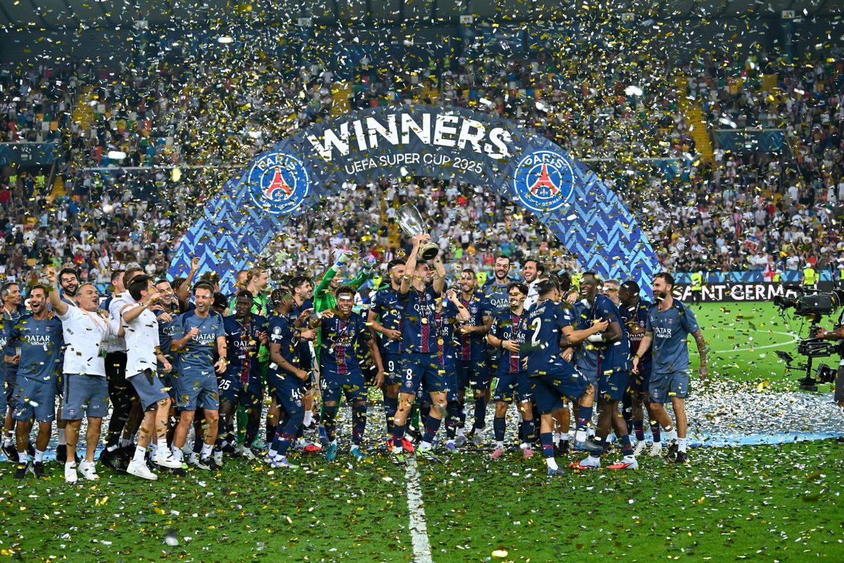 Il Psg vince la Supercoppa Uefa a Udine: Tottenham rimontato e battuto ai rigori