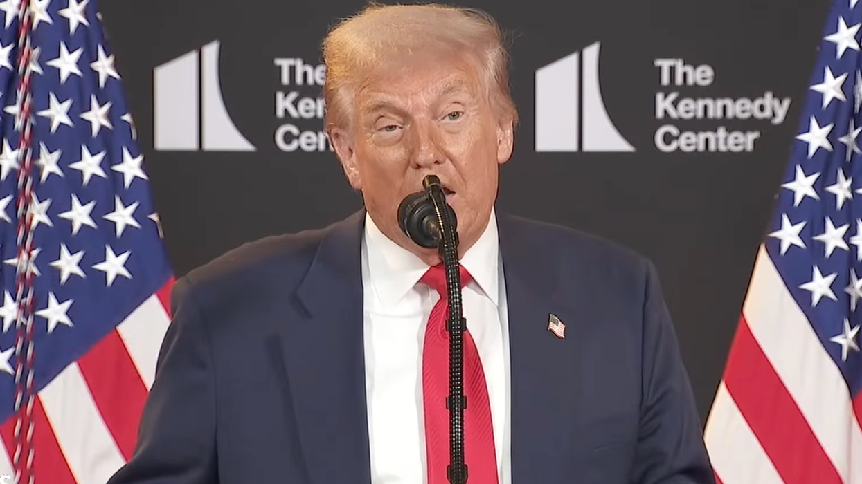 'I Know A Lot About Grass': Trump Meanders In Bizarre Kennedy Center Remarks