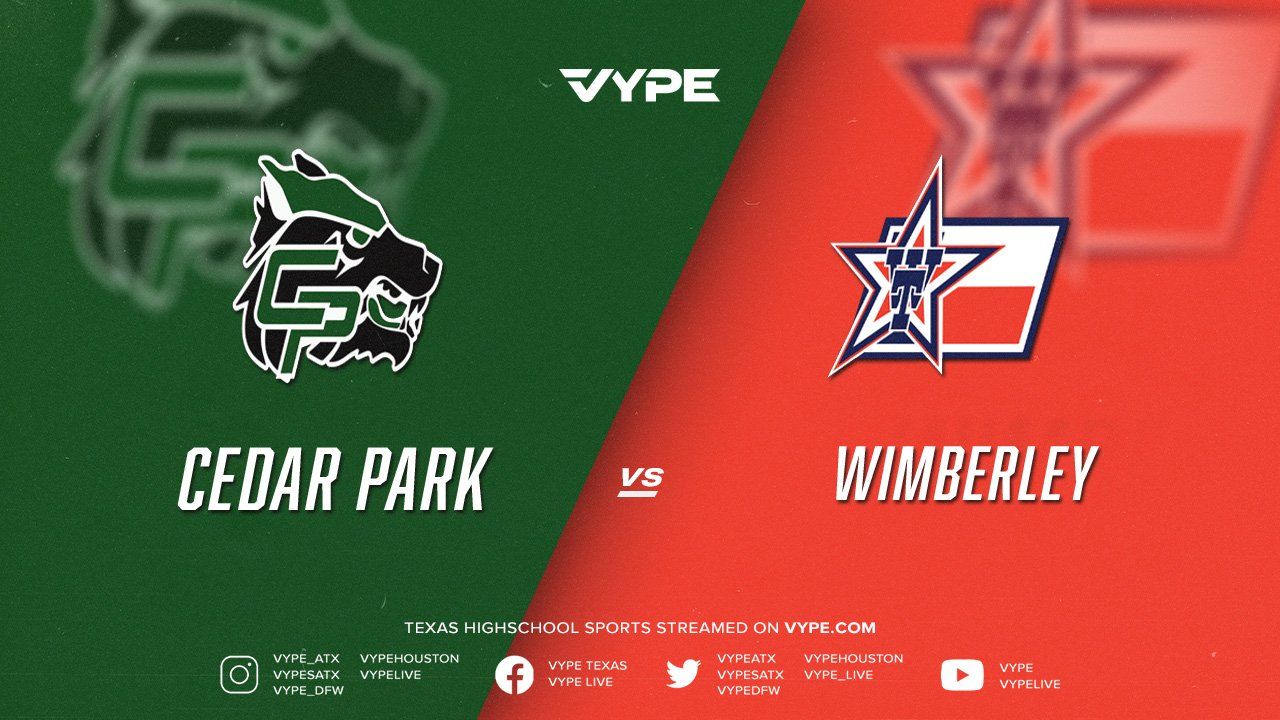 6:30PM - Volleyball: Cedar Park vs. Wimberley