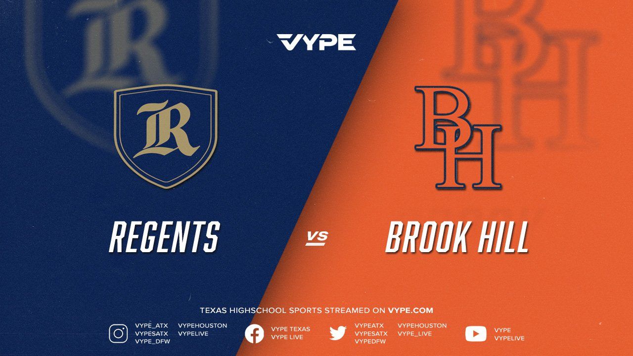 7PM - Football: Regents vs. Brook Hill