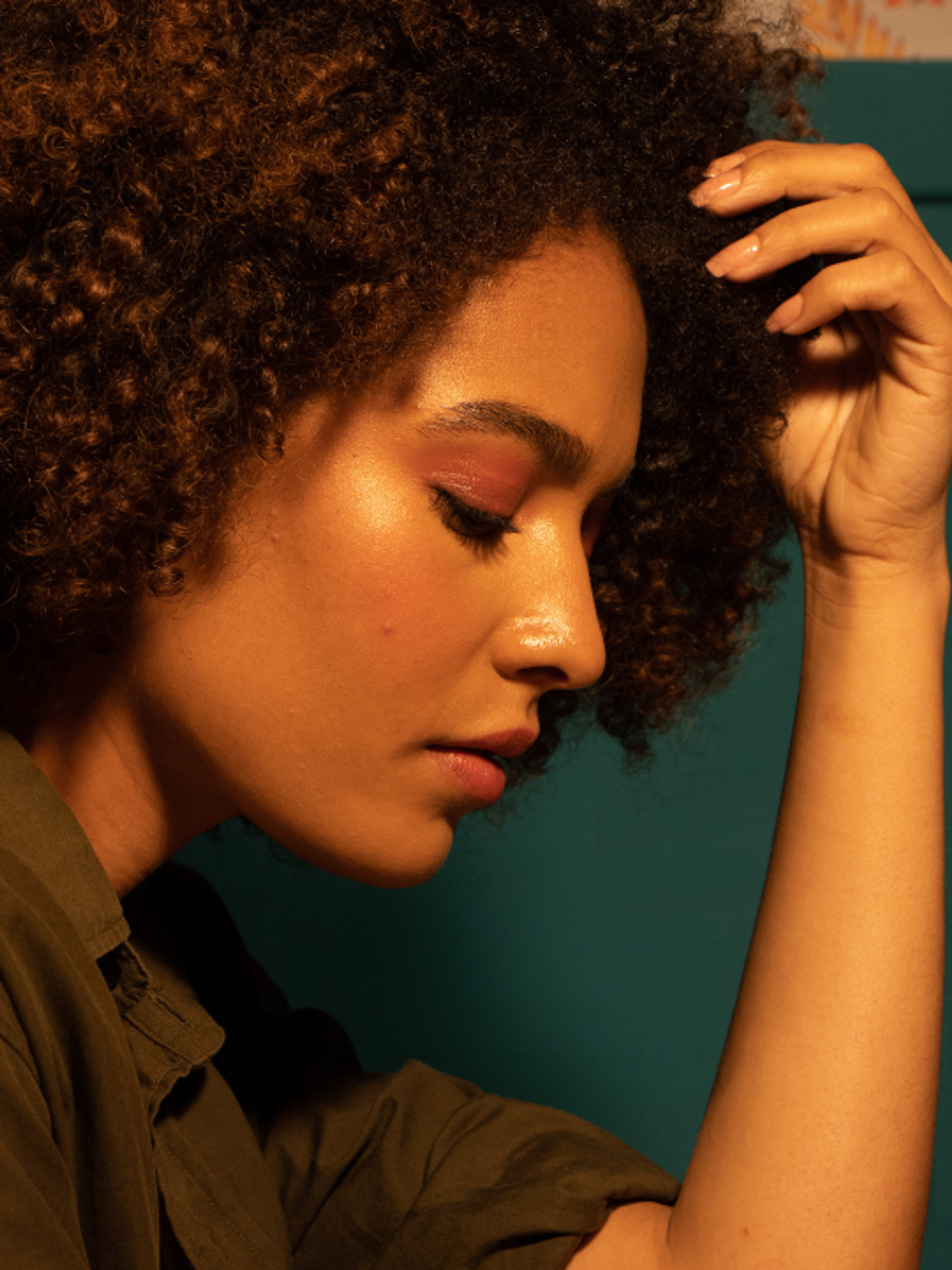 woman, sad, stuck, emotional, overwhelmed