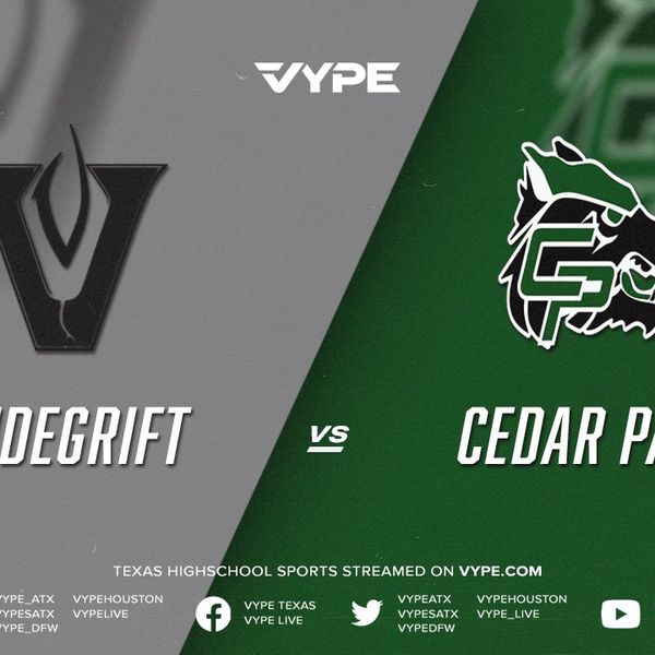 7PM - Football: Vandegrift vs. Cedar Park