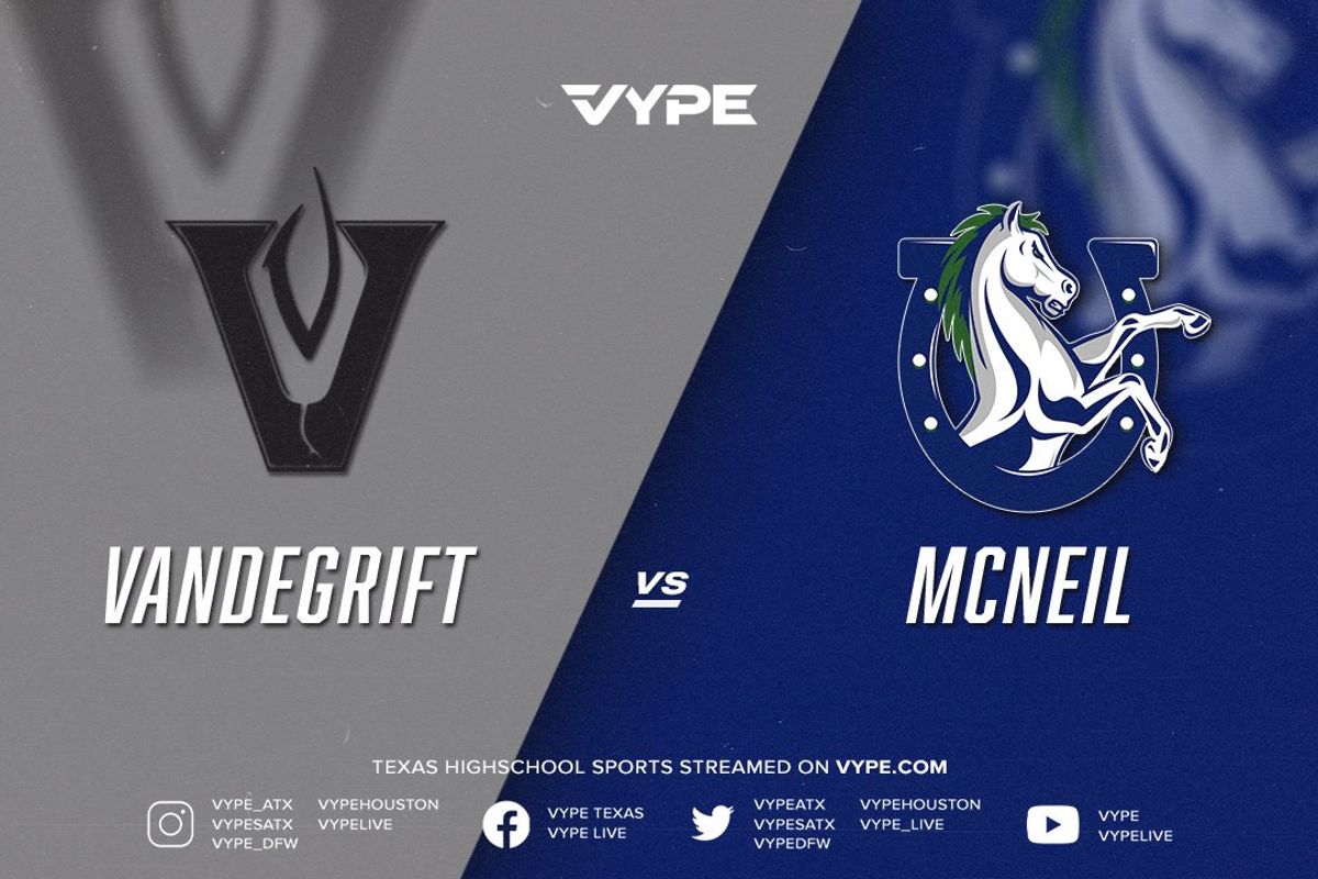 6:30PM - Volleyball: Vandegrift vs. McNeil
