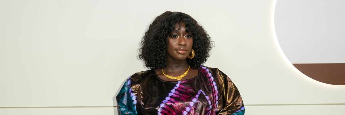 NEW YORK, NEW YORK - APRIL 02: Diarrha N'Diaye-Mbaye attends The Fifteen Percent Pledge Benefit Gala at New York Public Library on April 02, 2022 in New York City.