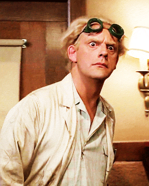 Christopher Lloyd, Back to the Future, time machine, DeLorean, hindsight