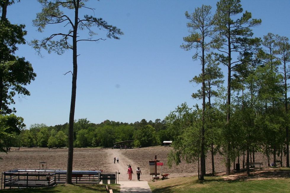 crater, arkansas, diamonds, state park, volcanic