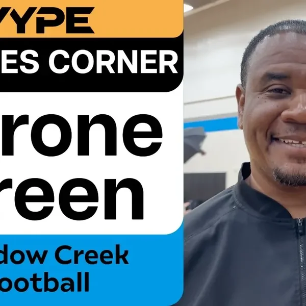 VYPE Coaches Corner | Shadow Creek High School Football Coach Tyrone Green