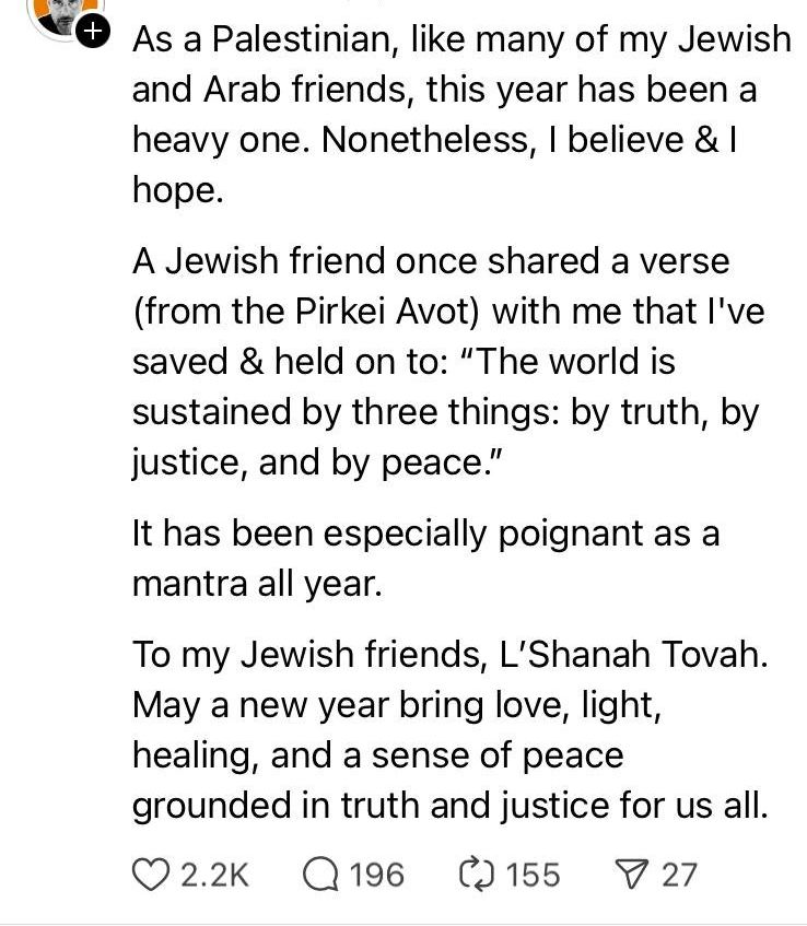 Threads, Jewish, Palestinian, Israeli, peace