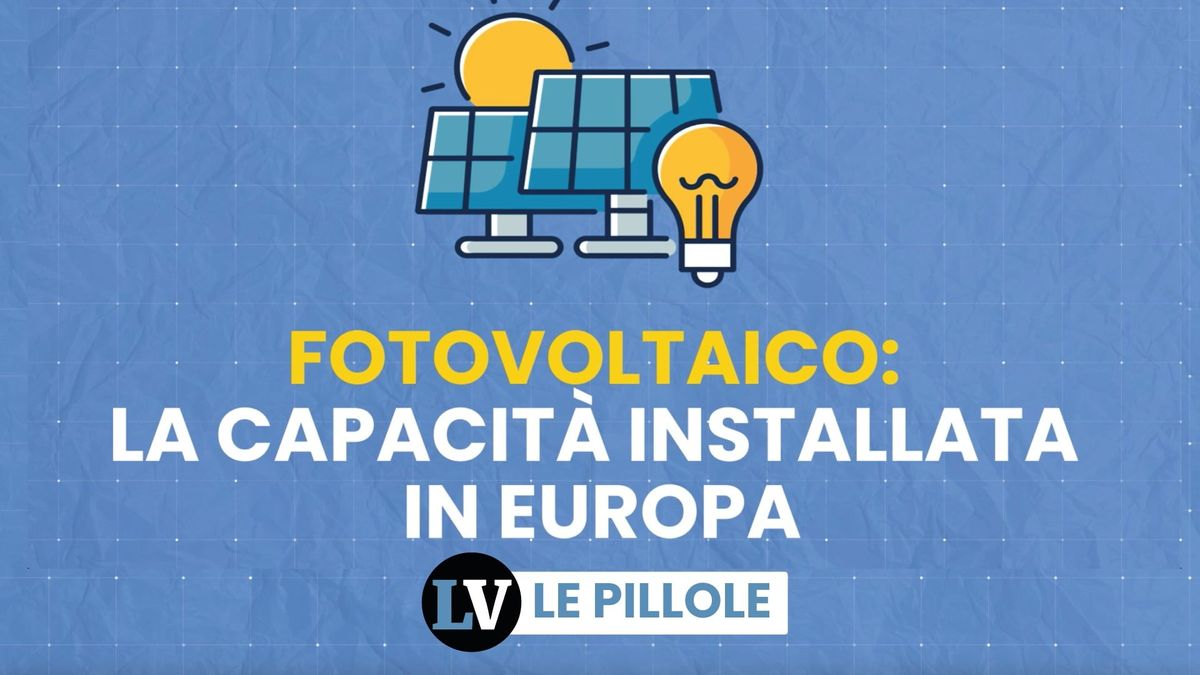 Fotovoltaico: la capacità installata in Europa