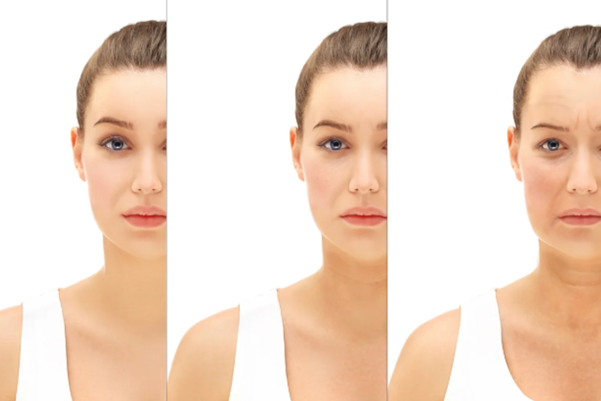 aging, aging woman, wrinkles, aging science, woman in tank top