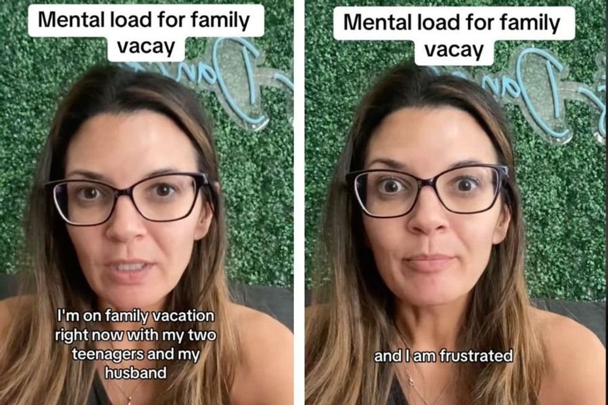 mental load, motherhood, family vacation, vacation, family, invisible labor, weaponized incompetance