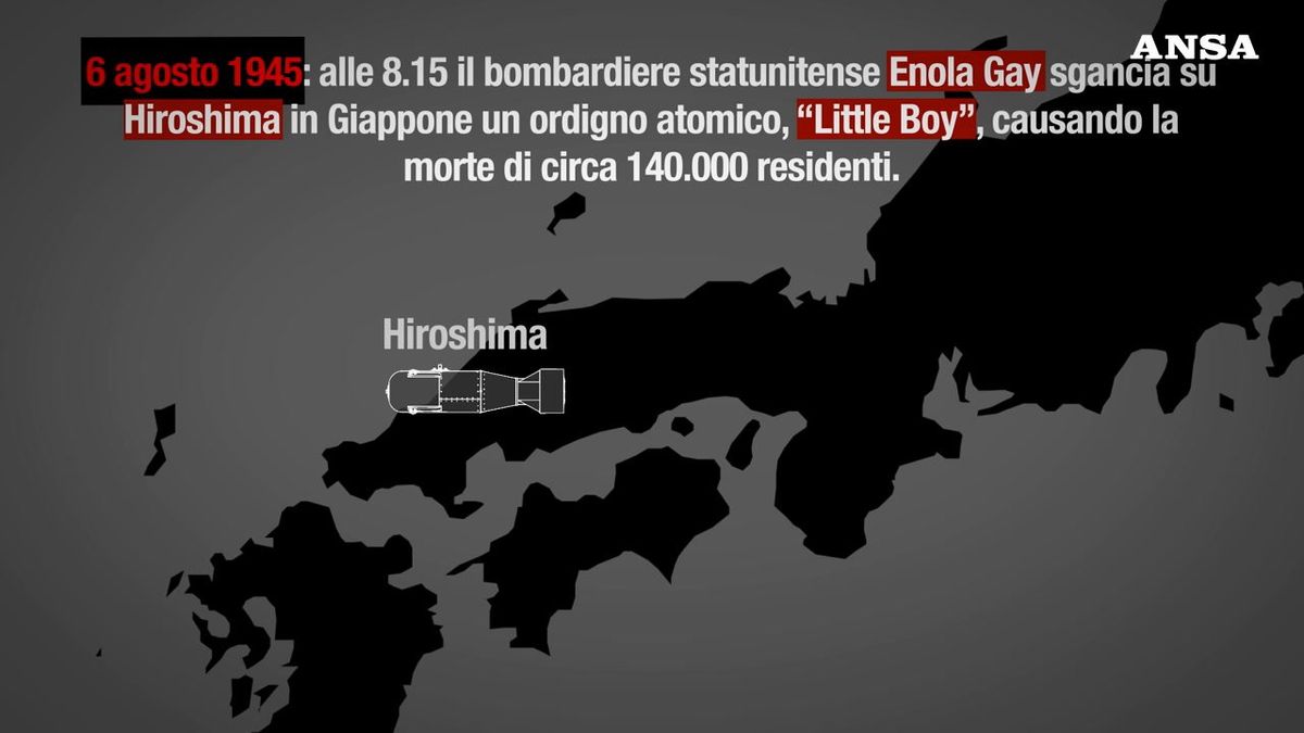 A 80 anni dalla bomba atomica su Hiroshima: le armi nucleari oggi nel mondo