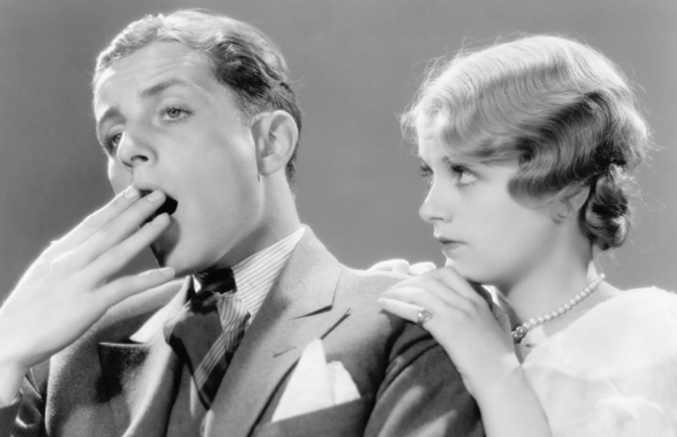 bored, couple, marriage hack, man ywaning, concerned woman