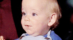 baby talk; talking baby; video of talking baby; echolalia in babies; baby repeats mom; talking infant; family; parenting