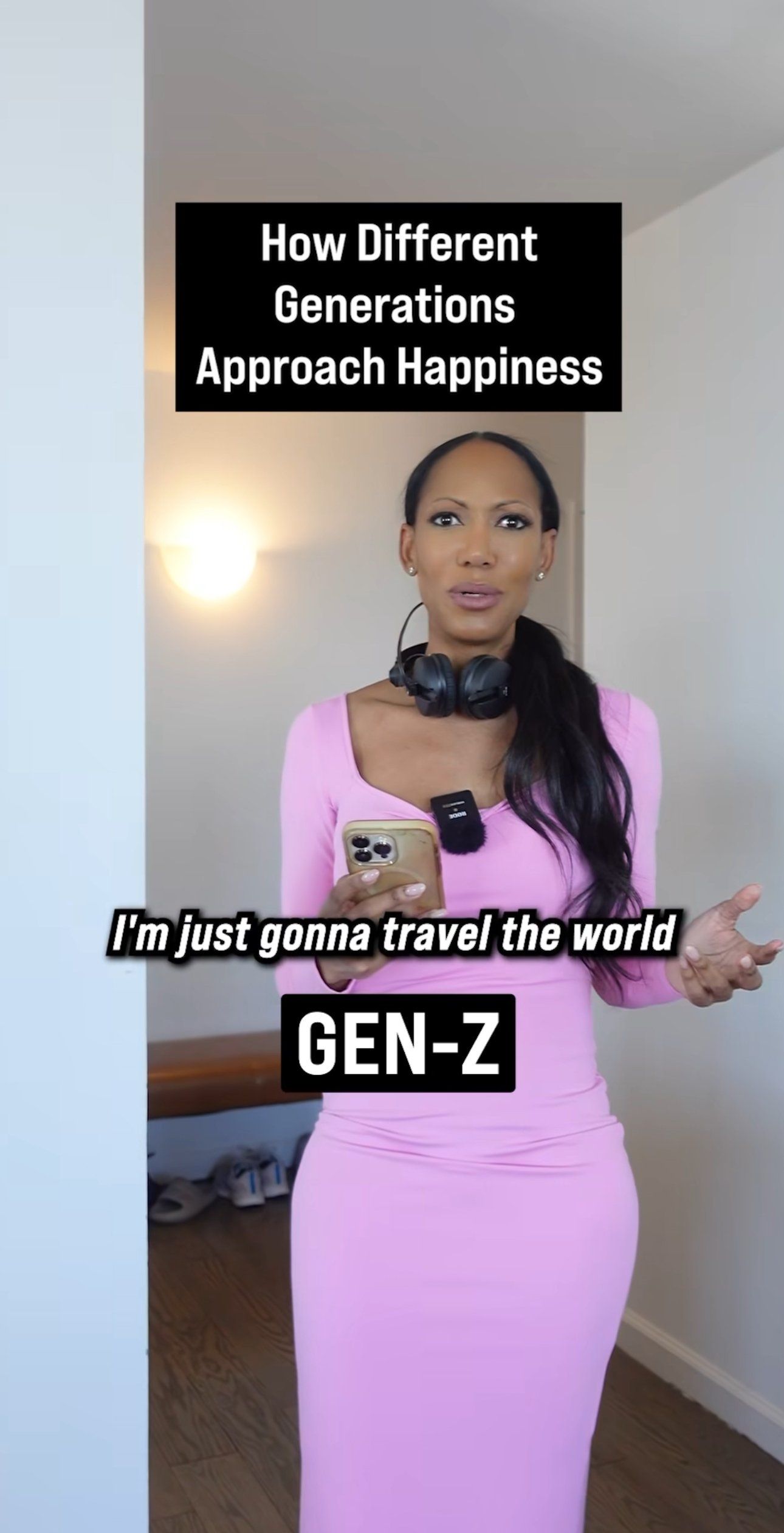 woman, generations, gen z, happiness, psychology