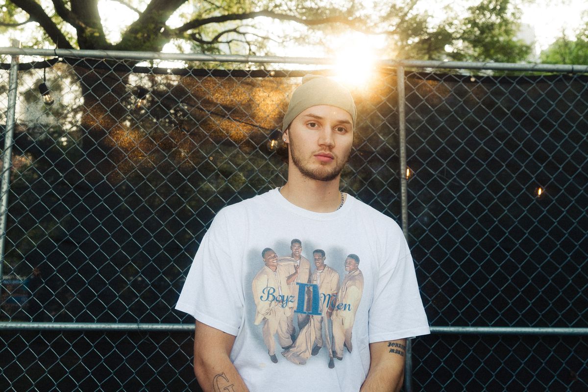 On Stage With Mau P at Lollapalooza