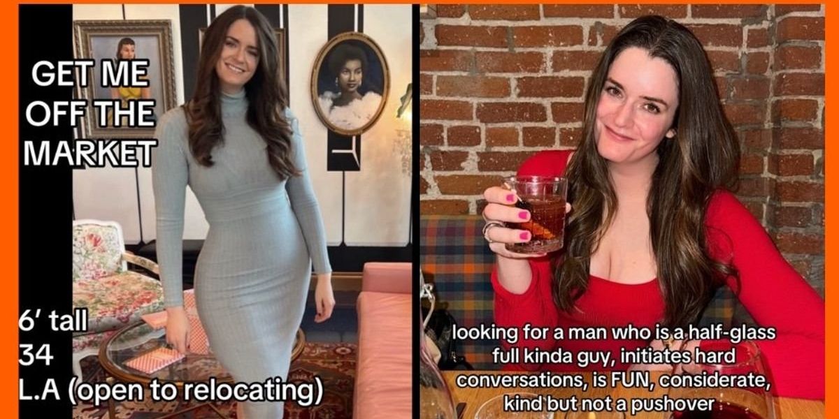 Why I made a viral TikTok video marketing myself as a single woman looking for love