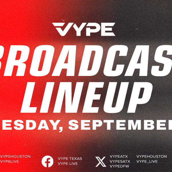VYPE Live Lineup - Tuesday 9/1/25