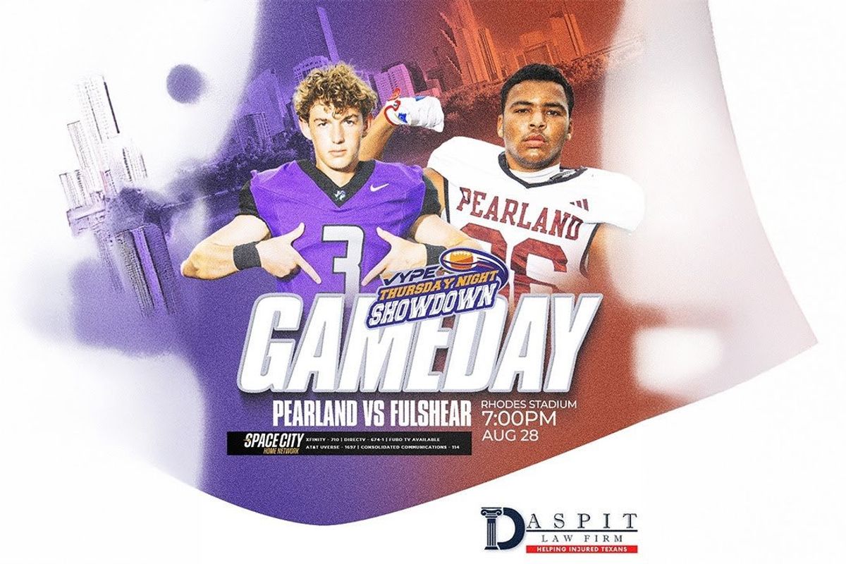 VYPE Thursday Night Football Presented by Daspit Law Firm | Pearland vs Fulshear