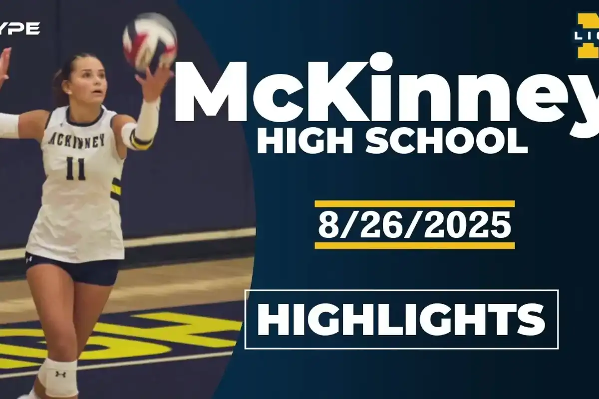 VYPE HIGHLIGHTS | McKinney Lions vs Plano Wildcats Volleyball Game