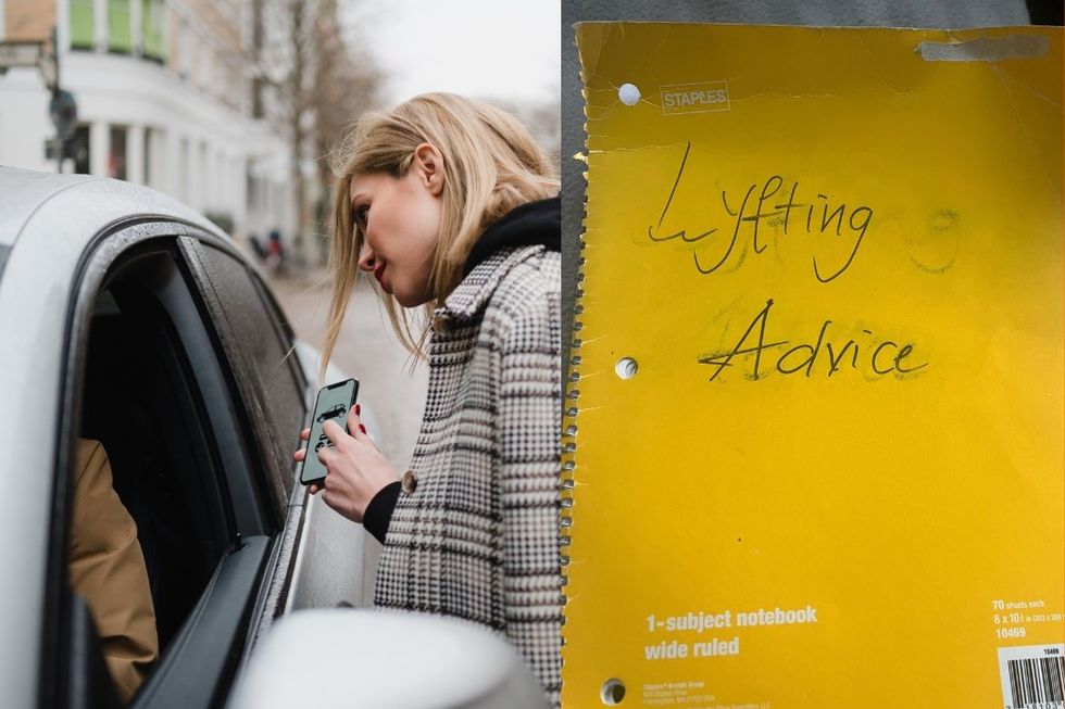My rideshare driver asks passengers to share 'Lyfting Advice' and it restores faith in humanity