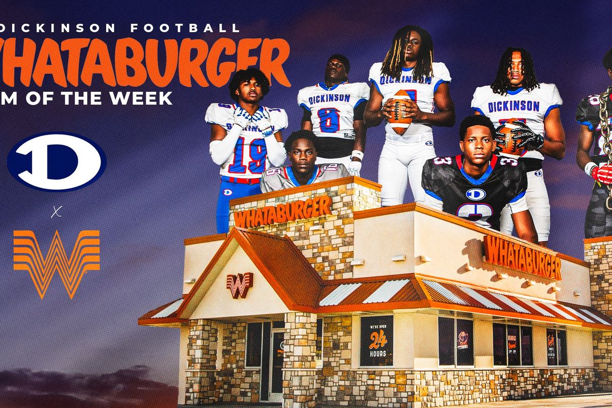 Whataburger Team of the Week: Dickinson FB puts an exclamation point on Week 1 with huge win over Katy