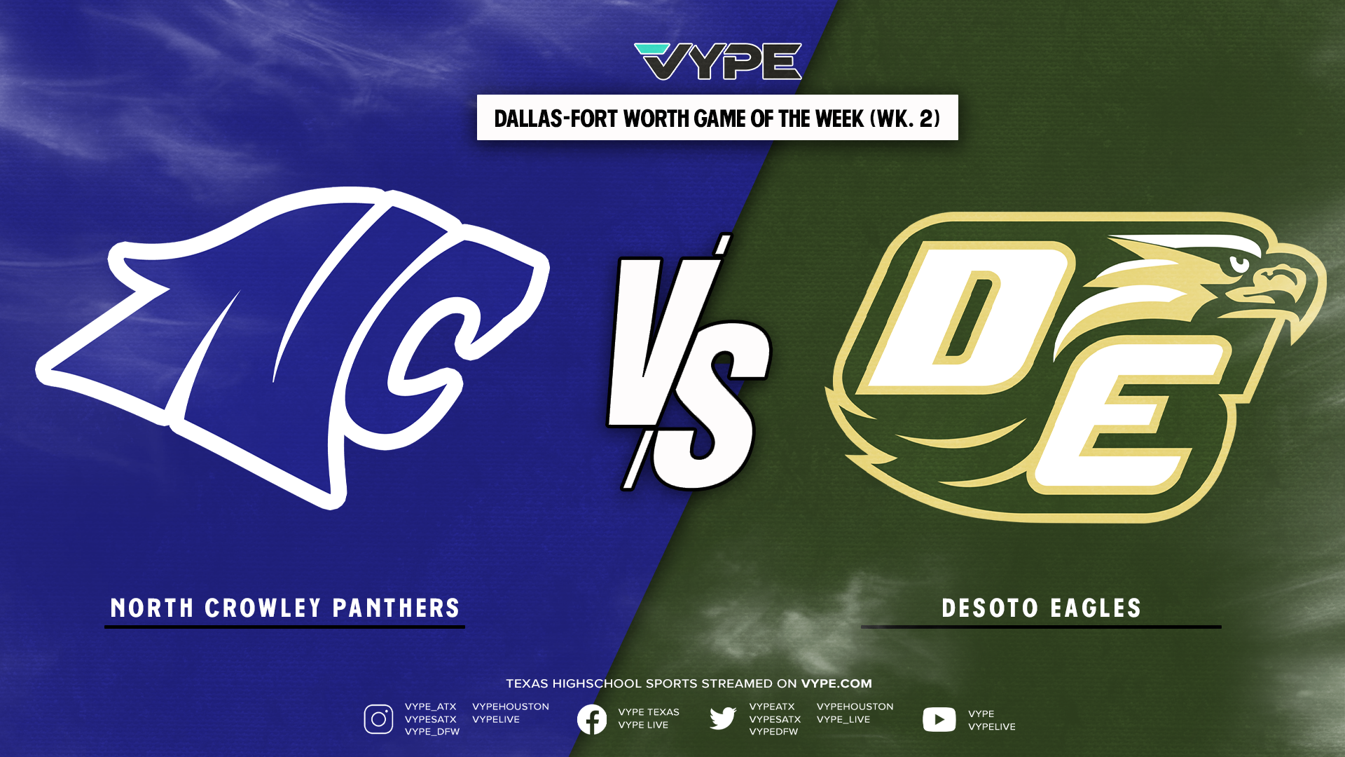 VYPE DFW Football Game of the Week Preview: North Crowley vs. DeSoto (Week 2)
