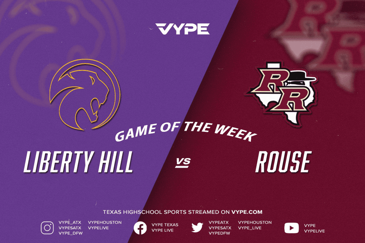 7PM - Football: Liberty Hill vs. Rouse