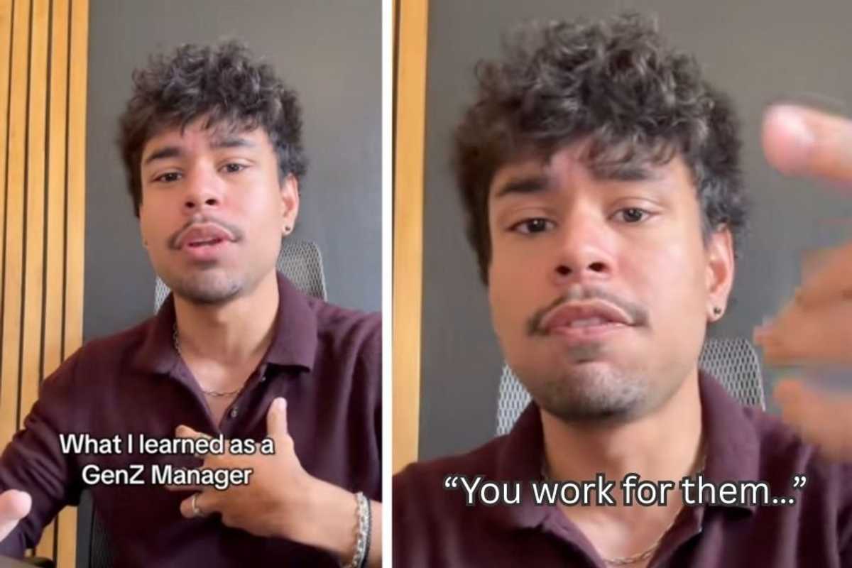 gen z, gen manager, gen z manager tiktok, gen z employee, gen z employee tiktok, work, office, workplace