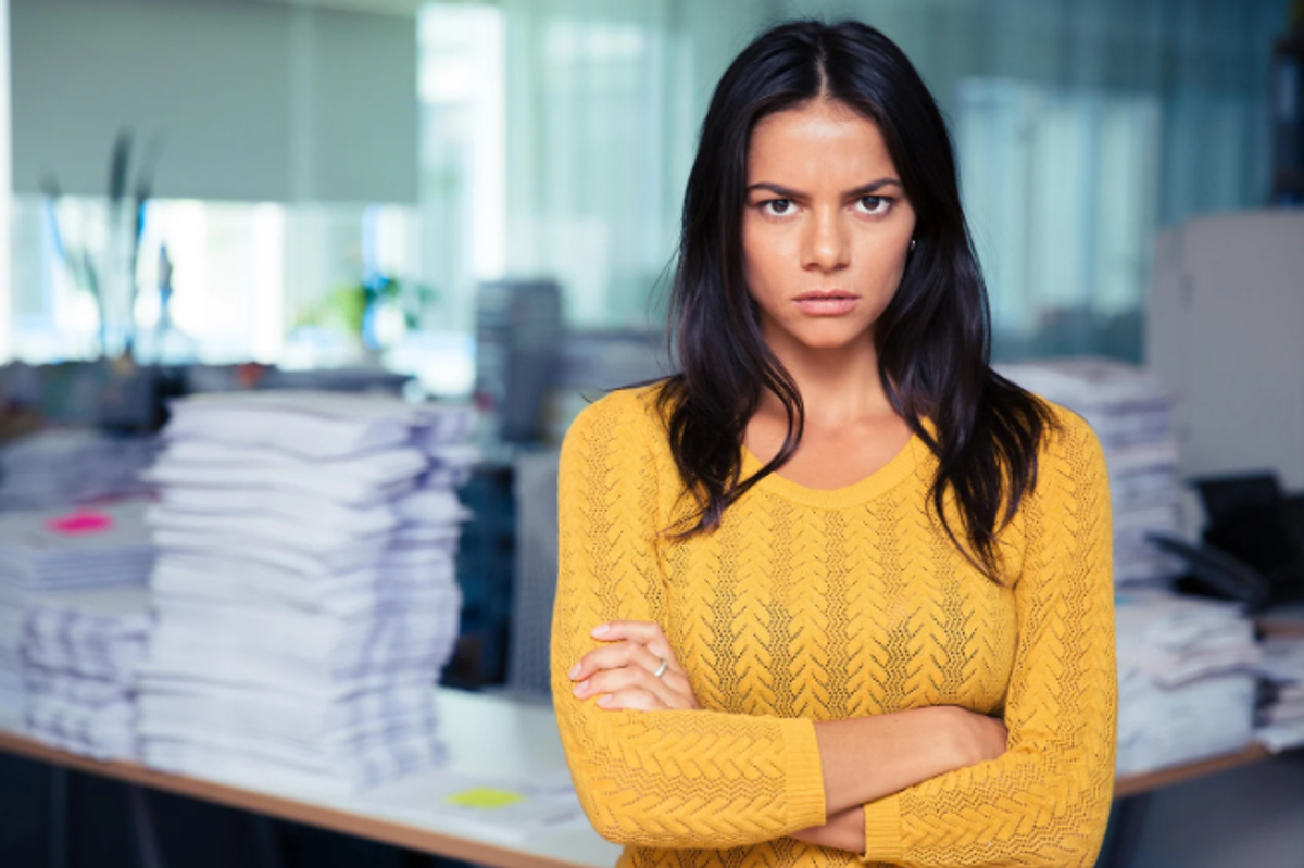sad woman, upset woman, shocked woman, mad woman, woman folding her arms