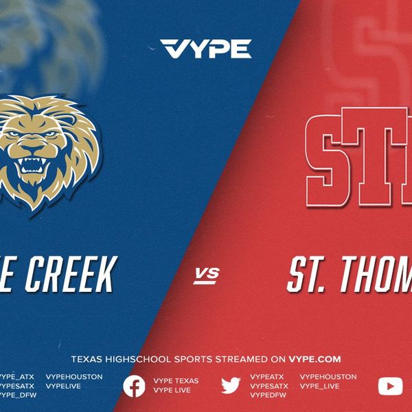 7PM - Football: Lake Creek vs. St. Thomas
