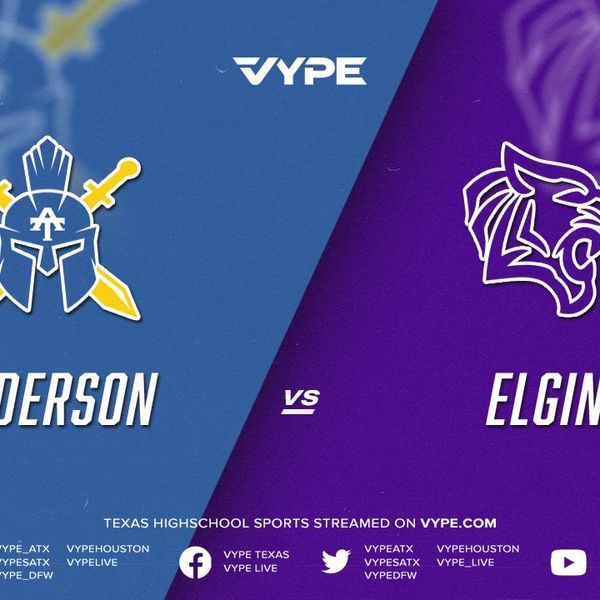 7:30PM - Football: Anderson vs. Elgin