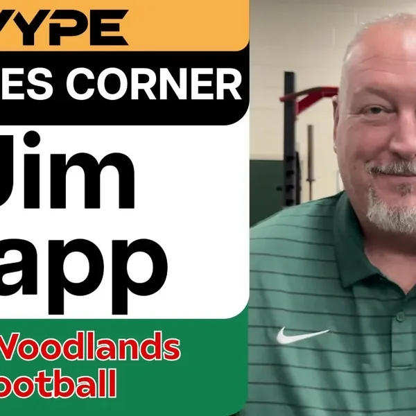 VYPE Coaches Corner | The Woodlands High School Football Coach Jim Rapp
