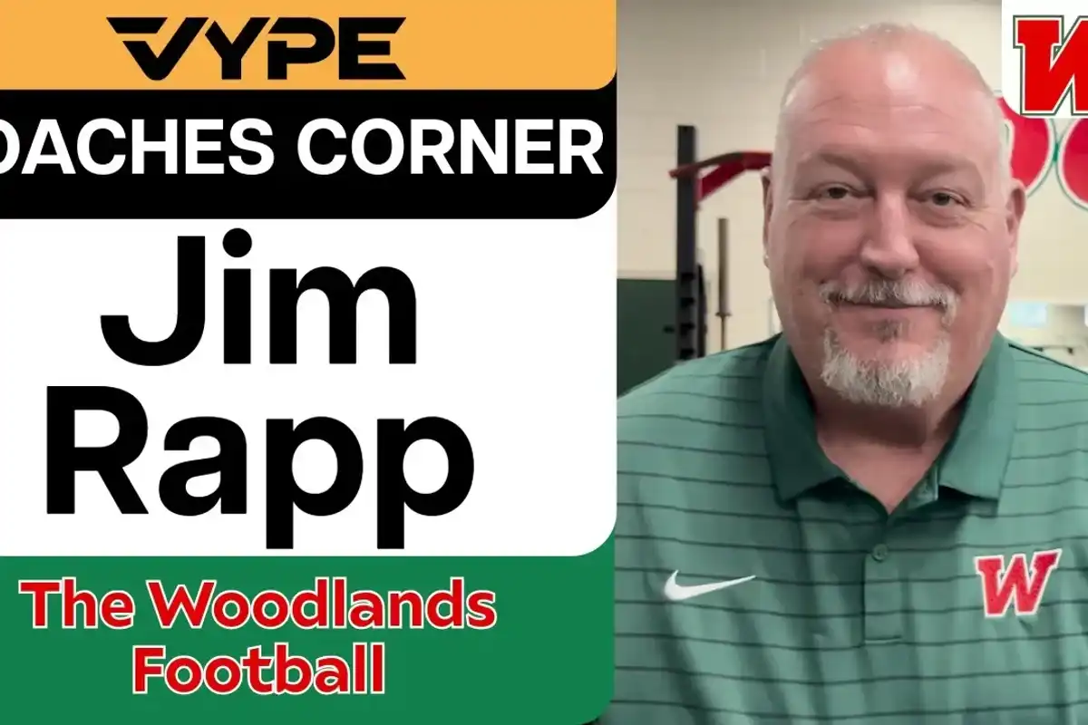 VYPE Coaches Corner | The Woodlands High School Football Coach Jim Rapp