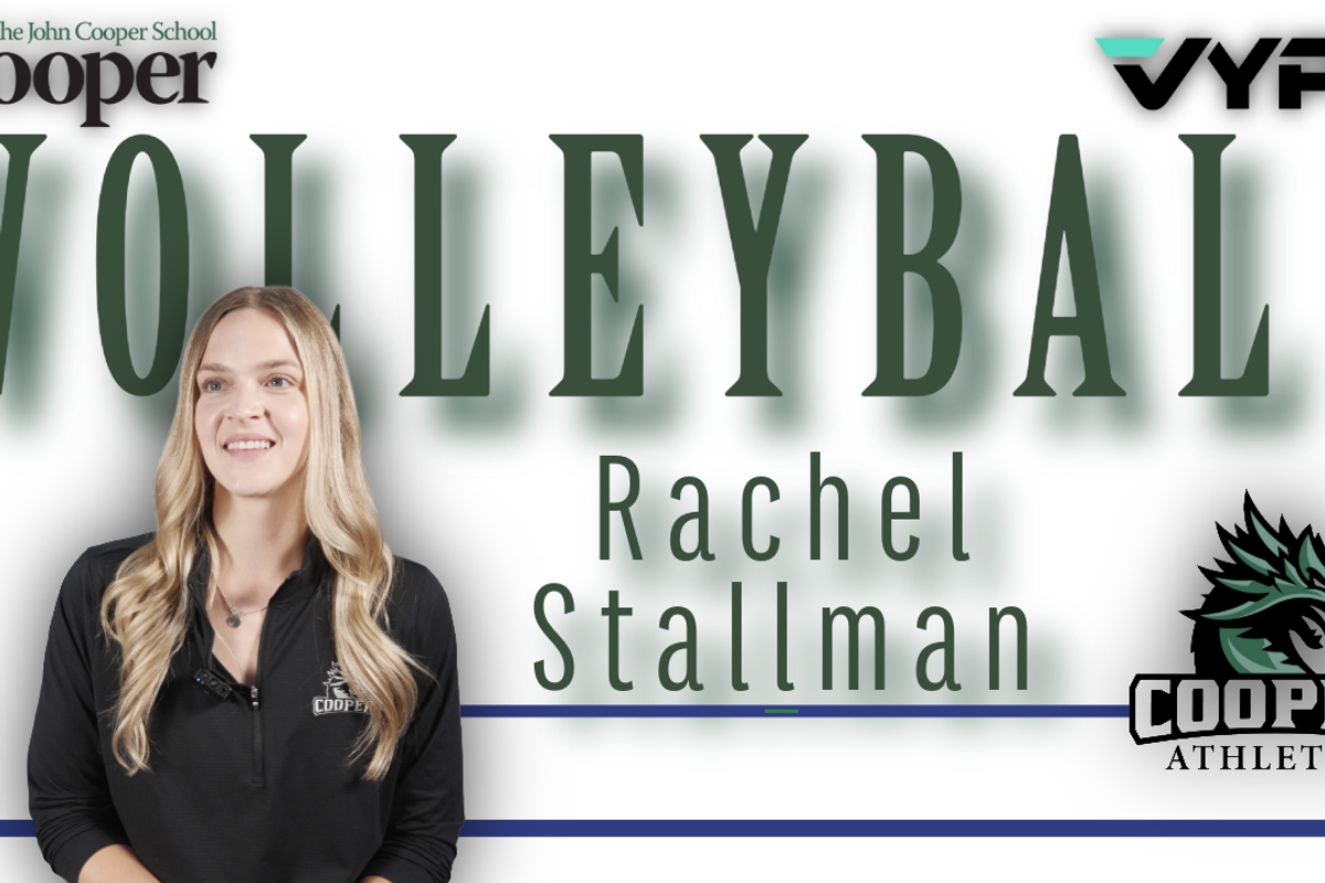 THE BOSS: Stallman takes over John Cooper School volleyball with an aggressive game plan