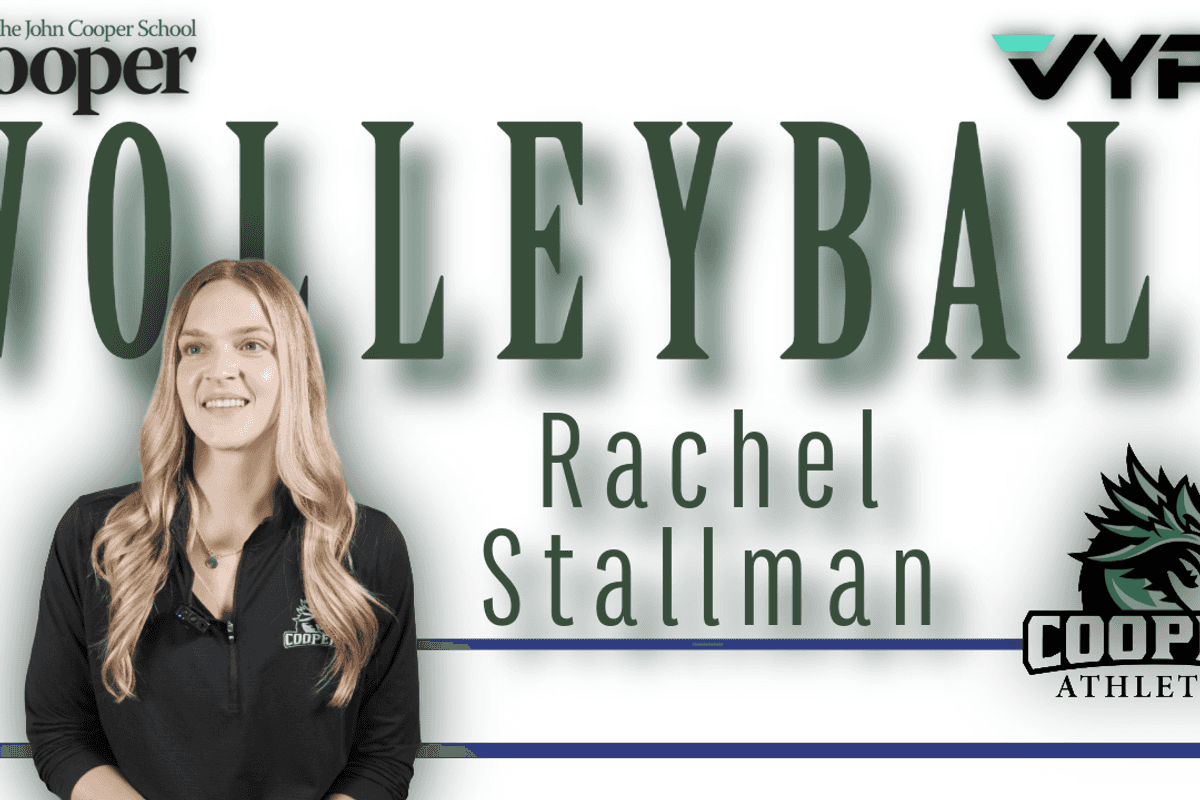 THE BOSS: Stallman takes over John Cooper School volleyball with an aggressive game plan