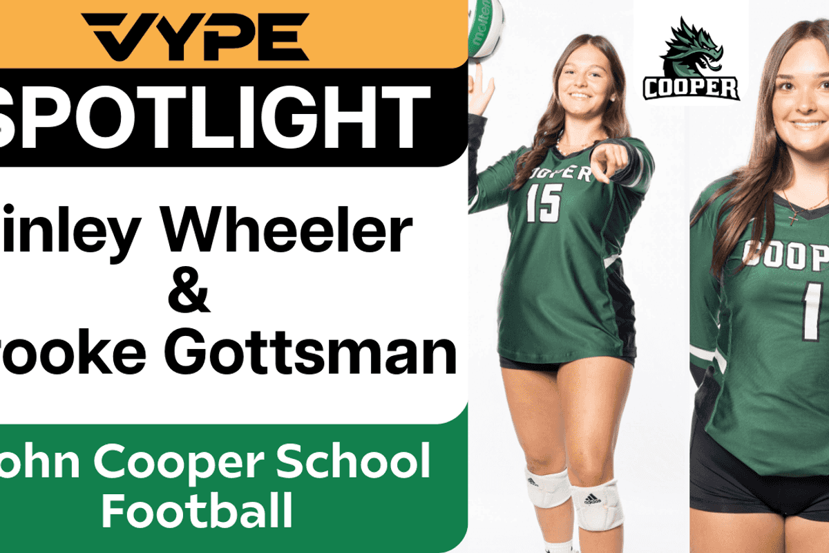 VYPE Spotlight: Finley Wheeler & Brooke Gottsman of The John Cooper School Volleyball // Powered by LOVB