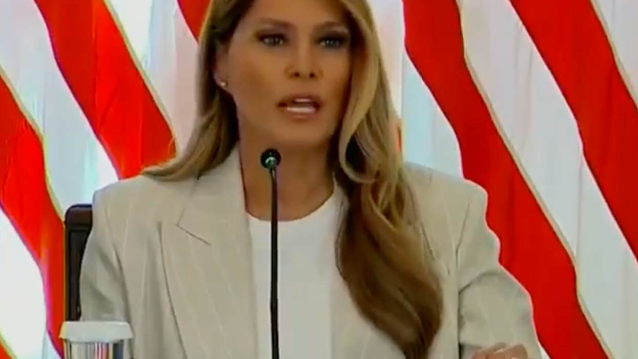 'Robotic' Melania Hustles Artificial Intelligence Like It's Her New Job