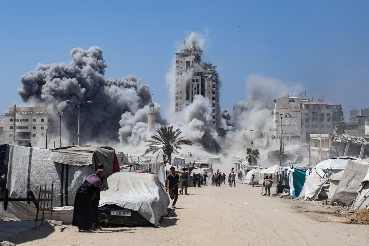 Usa e Onu al lavoro per la nuova Gaza. Raid di Idf, distrutto un grattacielo