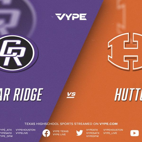 7PM - Football: Cedar Ridge vs. Hutto