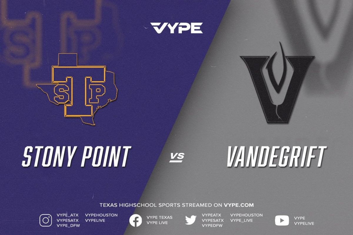 7PM - Football: Stony Point vs. Vandegrift