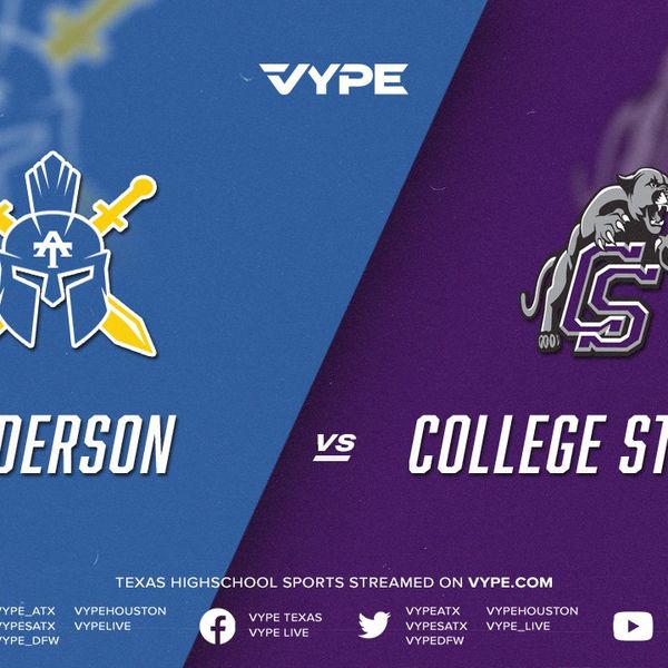 7PM - Football: Anderson vs. College Station
