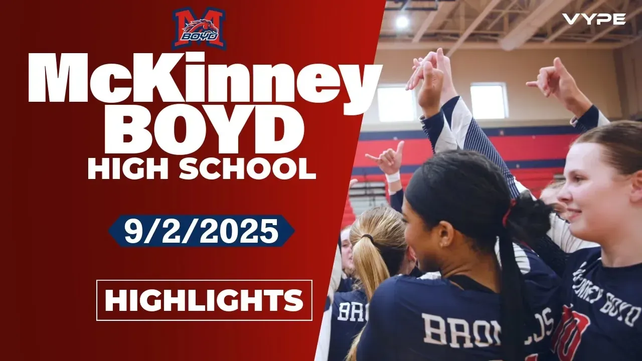 VYPE Highlights | McKinney Boyd vs Prosper Volleyball