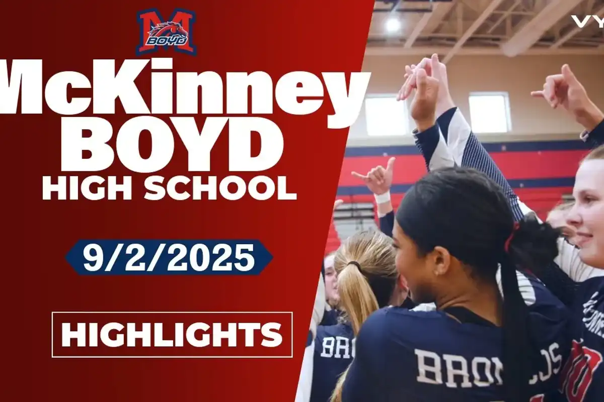 VYPE Highlights | McKinney Boyd vs Prosper Volleyball
