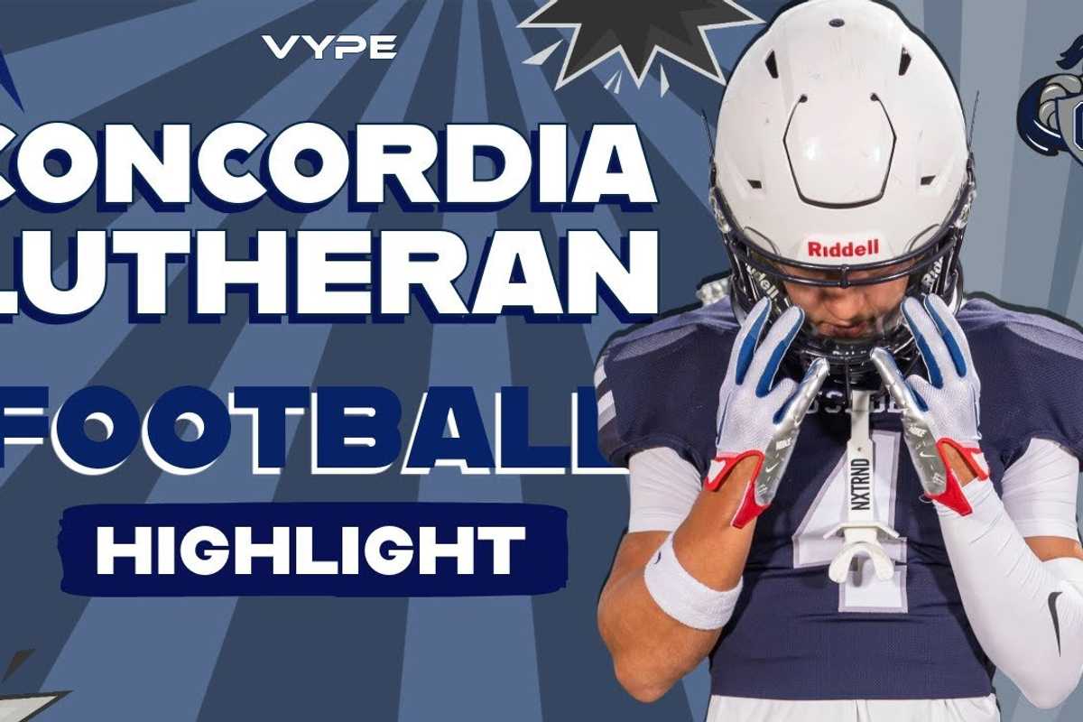 VYPE Football Highlights | Concordia Lutheran Crusaders vs The John Cooper School Dragons