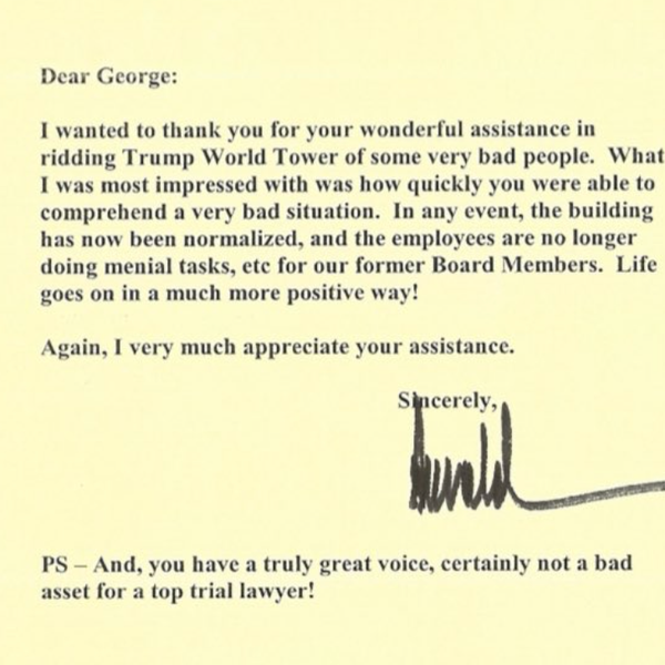 George Conway Offers Visual Proof That Trump Signed Epstein 'Birthday Card'