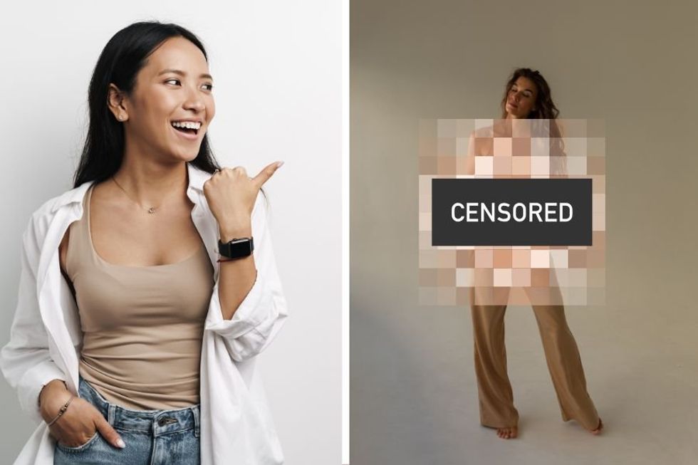 Woman calls out Champion for ill-placed pleat on new sweatpants and people are cackling