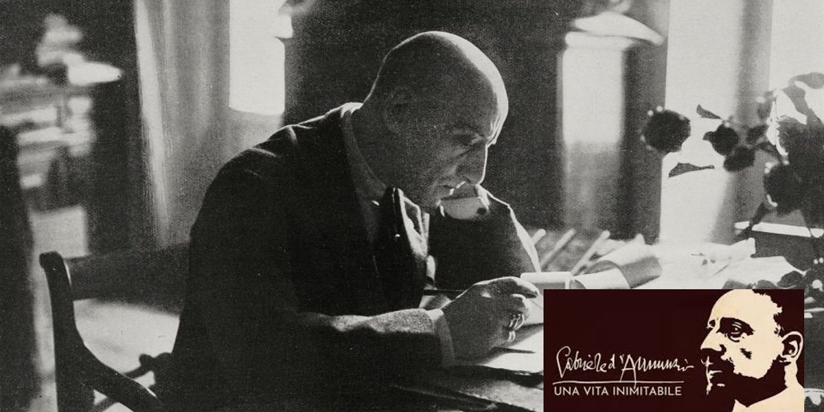 «Gabriele D’Annunzio, una vita inimitabile»: lo spettacolo tra RaiPlay e RaiTre «Gabriele D’Annunzio, una vita inimitabile»: lo spettacolo tra RaiPlay e RaiTre